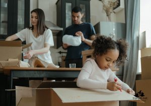 trasloco di famiglia